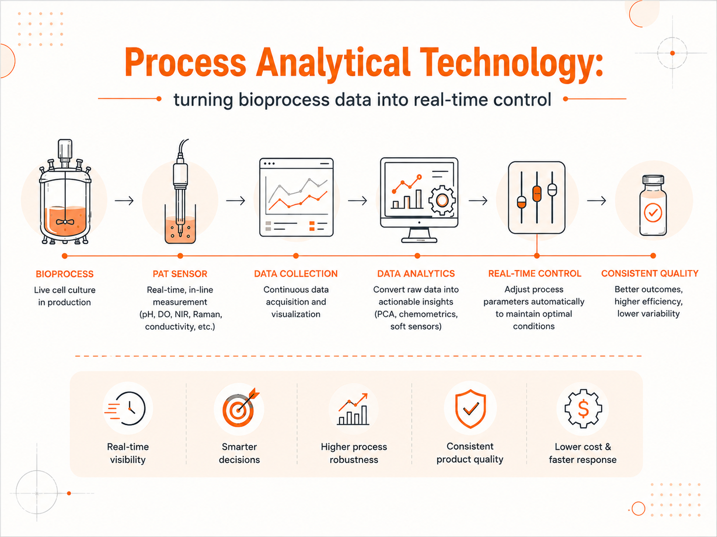 Process Analytical Technology: turning bioprocess data into real-time control